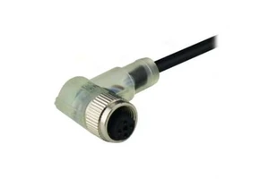 Manufacturer Wholesale M12 4pin Metal Cable Connector Spiral Cable with M12 Connector