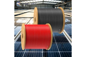 RoSH Certified Solar Cable H1Z2Z2-K Factory Direct Tinned Copper XLPO EN50618 1.5kV TUV UL Approved UV Resistant