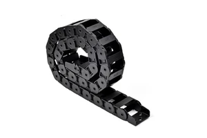 25*90mm R55 Openable Nylon Cable for Drag Chain CNC Machine Worktable with Bearing Bridge Type Flexible Chain for Work