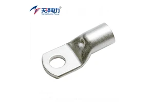 D-M TC Ring Eyelets Automotive Electrical Connector Battery Cable Terminals Tubular Rope Tinned Copper Wire Lugs Tianze