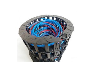 Durable Drag Chain Assembly with High-Flex Flame-Retardant Wires Industrial Harness for Robotics & CNC Systems