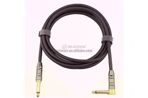 Guitar Cable Oxygen-free Copper Double Shielded Strong Noise Reduction Cable 6.35 Effector Bass Guitar Instrument