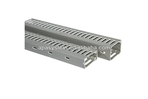 Halogen Free PVC Electrical Wire/cable Duct/Trunking with Custom Color(WD)
