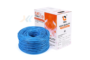 CHINA Manufacturer's 23Awg Cat6 Network Cable 1000FT 305M Communication Ethernet Cable RJ45 Connector UTP Shield Made Copper