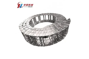 Galvanized Series Cable Energy Chain Flexible Steel Drag Chain for Hose Carrier