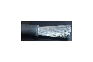 Black Rubber Aluminium Welding Cable 18mm Diameter Shielded Protection Type Flexible & Durable for Industrial Power Applications