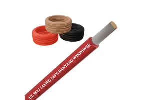 UL 3817 3000V 14AWG XLPE High Voltage Solar New Energy Storage Systems Battery Connector Inverter Cable Wiring Harness Assembly