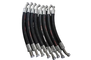 Steel Wire Reinforced Fuel Oil Resistant Nitrile High Quality Rubber Hydraulic Hose Manufacturer