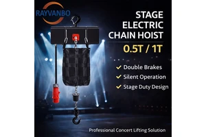 New Design Stage Truss Electric Chain Motor Hoist 500kg 700kg 1000kg 2000kg Load Capacity 380V For Sale