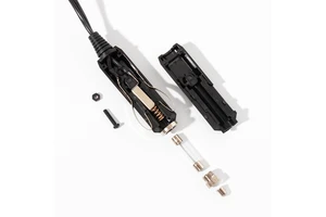 Automotive Wire Harness with USB DC Power Output and Cigarette Lighter Plug for Car Battery Charging