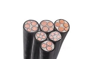 XLPE LSZH Electrical Cable 0.6/1kV 4 Core 70mm2 Oxygen-Free Copper Conductor IEC Standard Low Voltage Power Station Industrial