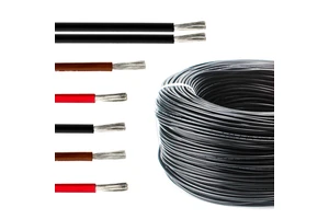 Customized Flexible Industrial UL10269 6AWG Copper XLPE Insulated Energy Storage Connector Cable