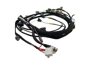 Custom High Temp Braided Standalone ECU Engine Wiring Harness for 6 Cylinder Fuel Injector and Racing Auto Wire Harness