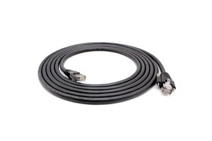 High Flexibility PVC Insulated Ethernet Cable RJ45 Industrial Camera Lock Screw Copper Conductor 5 Million Flexing Life Machines