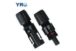 PV Solar Male Female Power Waterproof Ip68 1p68 Rated Pv Connectors