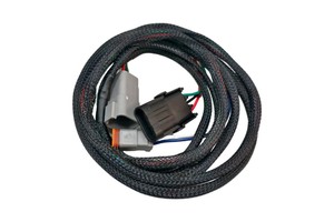Durable Nylon Braided Automotive Electrical Extension Wire High Temperature Resistant Sealed Plug Connector Wire Harness