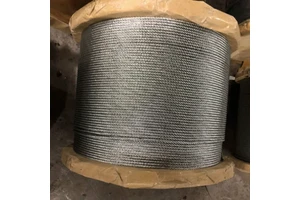 High-Quality Industrial Galvanized Steel Wire Rope Corrosion Resistant For Marine Lifting Mining Carbon Steel Cable In Stock