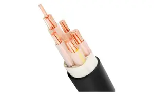 YJV Engineering Use 3/4/5-Core Power Cable Copper XLPE Insulated PVC Sheathed Electrical Cables