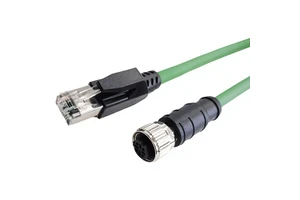Sensor Connection M12 Female RJ45 D-coded 4-core Cable IP67 High-performance Industrial Automation Voltage Current Unspecified