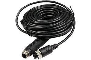 IP67 Waterproof 4-Pin CCTV Extension Cable Backup Camera Cable for Trailers Mobile DVR Transport Surveillance Accessories
