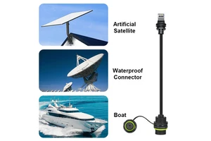 Starlink V3 Cable Kit 22AWG Wire Equipped With M20 Waterproof Connector Full Accessories For Satellite Internet Optimization