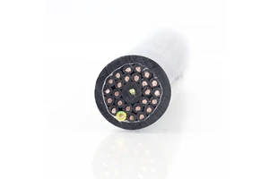 LIBIN LSZH Stranded Copper Coil Wire Low Smoke Halogen-Free Shielded Cable WDZ-RYYP 300/300V 10 AWG 0-90C Building Industrial