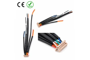 Waterproof High-Temperature Nylon Tefzel Wiring Harness with Protection Sleeve for Excavator Motorcycle & Computer Applications