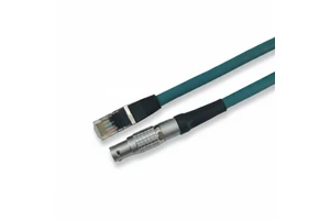 FGG-1B308glad72 Aviation Plug to Crystal Head RJ45 High Soft 8 Core Drag Chain Network Cable for Aviation Use