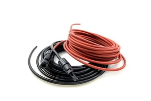 Manufacturer Solar DC Cable PV1-F 10AWG Copper PVC Industrial Construction Use 1 KV 10A Waterproof High Temperature Resistant