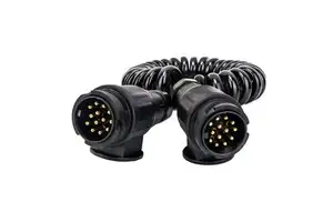 New Heavy Duty Weatherproof 13 Pin Trailer Plug Cable Connection for Trucks and Trailers RC Brand 1 Year Warranty