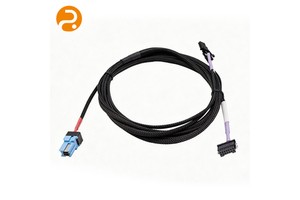 Custom Automotive H-SD LVDS Cable | OFC Tin-Plated Conductor | PVC Insulated Nylon Braided IP67 Waterproof 12V Wiring Harness