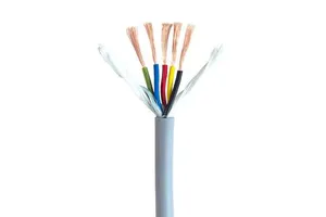 TRVV Flexible Drag Chain Cable High Flex Oil Resistant Multi Core Copper Control Power Cable for Automation Equipment