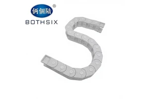 BOTHSIX Cost Effective High Flex S-Type Nylon Cable Drag Chain for Automation Equipment & Machine Tools