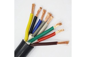 High Flexible TRVV TRVVP TRVVPS Multi-core PVC Sheath Shielded Robot Power Control Wire Drag Chain Cable