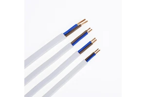 Good Quality Construction Engineering Flat Cable 2 Core 2*1.5 BVVB Copper Core PVC Insulated Electric Wire
