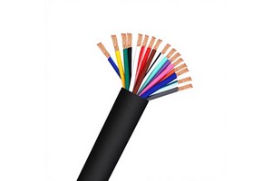 RVV Flexible Cable 8/10/12/14/16/20/24/30 Cores 0.5/0.3/0.2 Square Machine Control Signal Line Flame Retardant