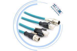 Shielded Ip67/ip68 M12 D/X-Coded to Rj45 Cable 4/8 Pin PROFINET EtherCAT IEC 61076-2 for Industrial Camera Electrical