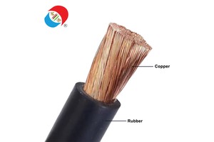 Flexible 1/0 Copper Welding Cable 16mm2 Rubber Insulated 220V Single Core Construction Power Cables With PVC & PE