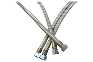 Anti Vibration Threaded Metal Hose Shockproof Firm Structure for Construction Machinery Industrial Pipeline Use