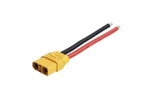 XT90 Wire Harness Cable Assembly XT90 Female Connector To Open Tin L100mm 12AWG XT90 Wire Harness Cable Assembly