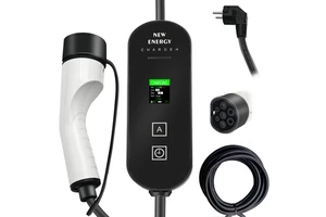 SUNNIGOO 3.5KW EV Charging IP65 8-16A 110V-240V 50/60Hz Type 2 New Energy Charger Gun Portable Storage Bag 5m/10m Cable