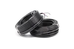 PUR Jacket 4 Cores 24AWG Copper Sheathed Waterproof Oil Resistant UV Resistant Hydrometry Vented Cable