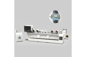 CSD-6080 6 Wires 4 Tubes Automatic Harness Machine Stripping Crimping Testing Functions PLC Control AC220V 50HZ Wire Harness