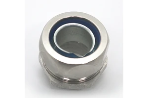 High Temperature Resistant Brass Coated Conduit Connector With IP54 Rating For Industrial Electrical Systems