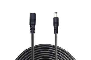 DC5.5x2.1mm Male to Female Power Extension Cable DC Jack Adapter DC Connector for Charging