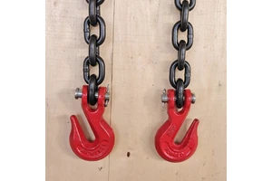 5/16 X10ft G80 LengthTransport Binder Chain Safety/Binder Chain With Clevis Grab Hooks