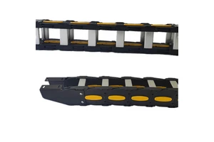 OEM Large Size Aluminum Alloy Beam Cable Drag Chain Carrier Plastic Flexible Drag Cable Chain