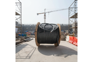 12mm Underground High Voltage Power Cable 35kV 4-Core YJV Type Copper XLPE/PVC for Construction and Railway