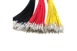 YZCONN Factory Custom Red Black XH2.54 Double Tin Header Terminal Wire 200mm Connector Wire Harness 24AWG