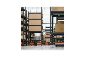 China Factory's Heavy Duty Intelligent Warehouse Mobile Shelf Automatic Guided Vehicle AGV Rack Wire Storage Rack Pallet Packed